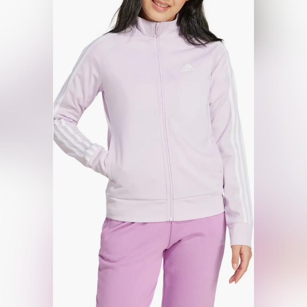 $55 adidas Womens Warm-Up 3-Stripes Track Jacket